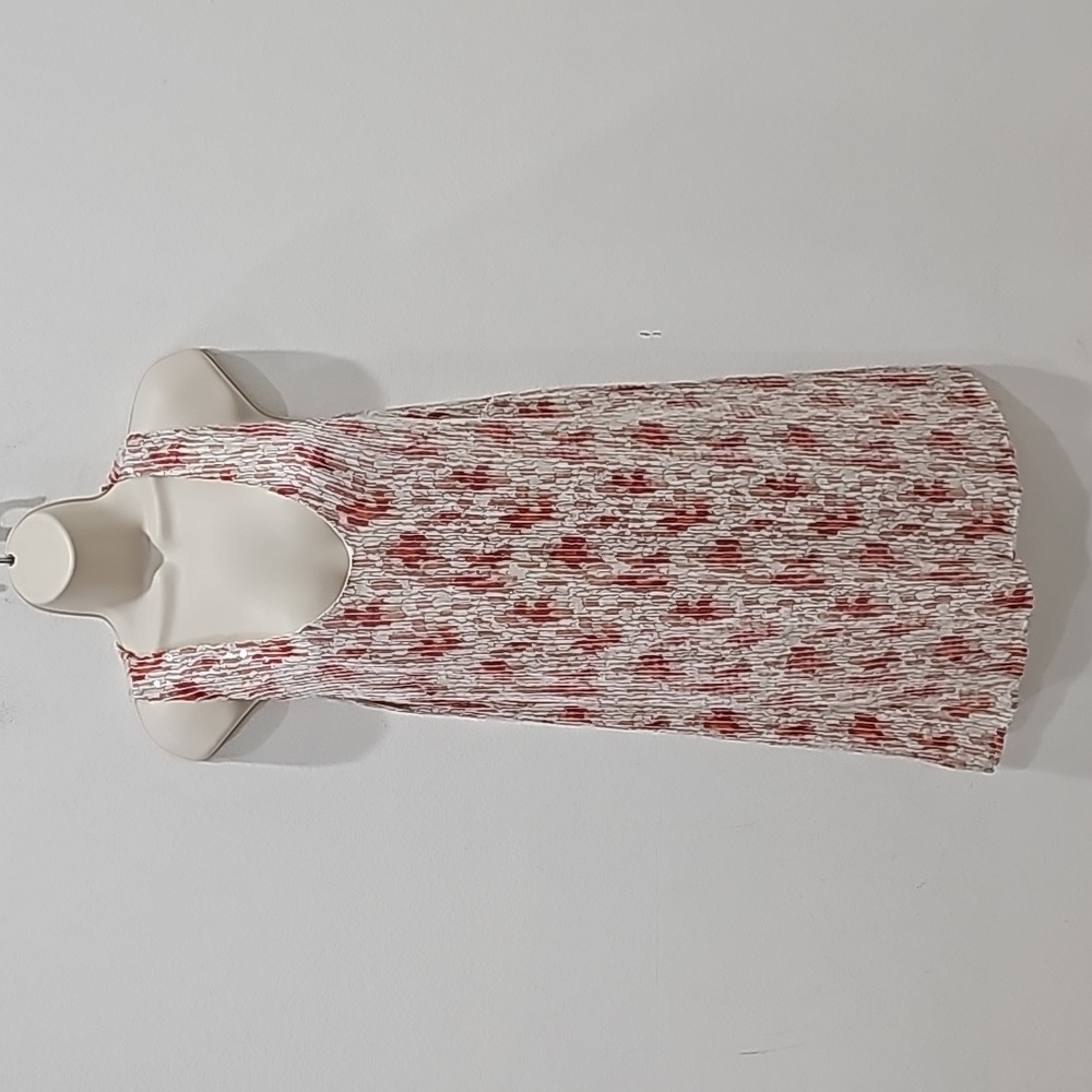French Connection Sequin Dress Seelves dress Size 8 cocktail/party beige orange